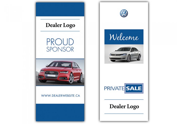 car dealer brochure